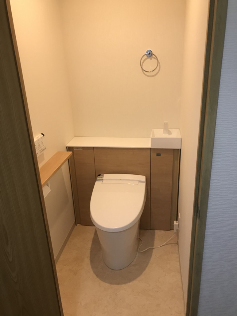 トイレができるまで